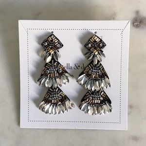 Stella & Dot Beaded Earrings